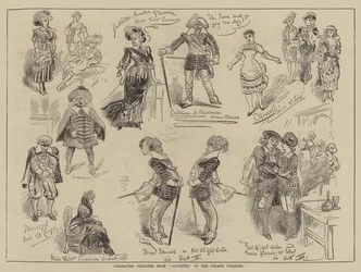 Character Sketches from Olivette, at the Strand Theatre
